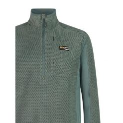 Bluza Protest Calgary. Brązowe bluzy męskie Protest, m, bez wzorów, z materiału, bez kaptura, trekkingowe. Za 252.50 zł.