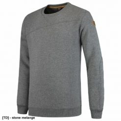 TRICORP - ADLER - - Bluza męska, g/m, % bawełna, % poliester stone melange XL. Bluzy męskie TRICORP, m, bez wzorów, z bawełny, bez kaptura. Za 183.85 zł.