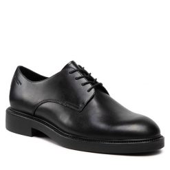 Półbuty Vagabond Shoemakers. Czarne eleganckie półbuty Vagabond Shoemakers, wizytowe, bez zapięcia. Za 379.99 zł.