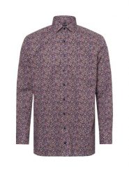 OLYMP Luxor modern Fit Koszula Mężczyźni Modern Fit Bawełna lila, 42. Koszule męskie OLYMP Luxor modern Fit, m, bez wzorów, z bawełny, bez kołnierzyka, bez ramiączek. Za 329.95 zł.