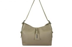 Codzienna torebka damska na ramię - Beżowa jasna. Brązowe torby na ramię damskie Barberinis, bez wzorów, ze skóry, biznesowe, małe, bez dodatków. Za 222.99 zł.