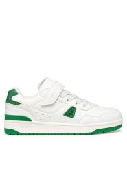 Geox Sneakersy J Washiba Boy J65LQA 054FU C0547 S Biały. Białe buty sportowe chłopięce Geox, bez wzorów, ze skóry, bez zapięcia. Za 219.99 zł.