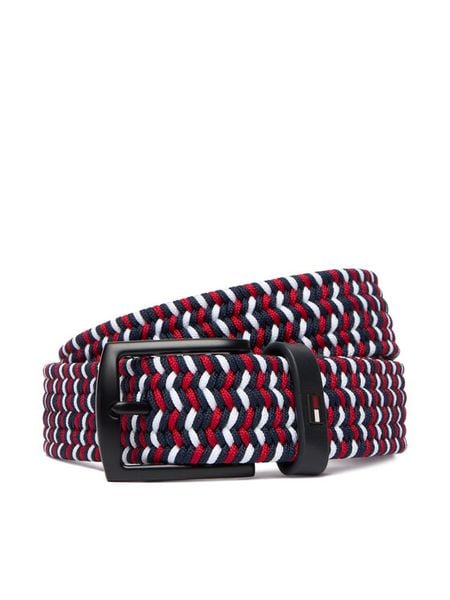 Tommy Hilfiger Pasek Męski Denton Elastic 3.5 AM0AM13946 Kolorowy. Paski damskie Tommy Hilfiger, bez wzorów, z materiału. Za 229.99 zł.