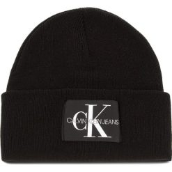 Czapka CALVIN KLEIN JEANS - J Basic Men Knitted K50K504173 016. Czarne czapki i kapelusze damskie Calvin Klein Jeans, z jeansu. Za 179.00 zł.