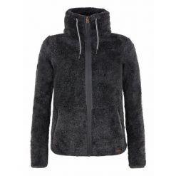 Damski polar rozpinany na całej długości Protest Riri. Szare bluzy sportowe damskie Protest, bez wzorów, z polaru, bez kaptura, narciarskie. Za 299.99 zł.