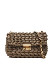 MICHAEL Michael Kors Torebka Tribeca 30T5G2RL7T Beżowy. Brązowe torebki do ręki damskie MICHAEL Michael Kors, bez wzorów, ze skóry, bez dodatków. Za 2,109.00 zł.
