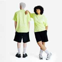 Koszulka unisex Graph Elementals. Żółte t-shirty damskie Decathlon, m, bez wzorów, z bawełny, bez kołnierzyka. Za 69.99 zł.