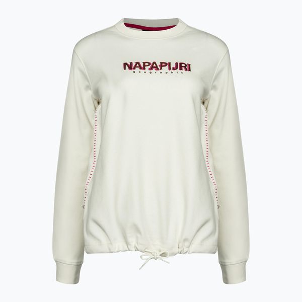 Bluza damska Napapijri B-Kreis C. Białe bluzy damskie Napapijri, s, bez wzorów, bez kaptura. Za 319.99 zł.