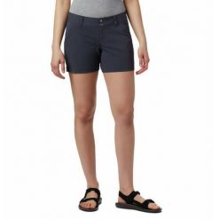 COLUMBIA Spodenki damskie SATURDAY TRAIL SHORT India Ink-12. Niebieskie szorty damskie Columbia, l, bez wzorów, z elastanu. Za 128.00 zł.