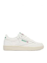 Reebok Sneakersy Club C GY7470 Kremowy. Białe buty sportowe dziewczęce Reebok, bez wzorów, ze skóry, bez zapięcia. Za 249.99 zł.