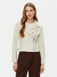 Vero Moda Kurtka z imitacji skóry Jose 10300938 Beżowy Regular Fit. Brązowe kurtki damskie Vero Moda, s, bez wzorów, ze skóry, bez kaptura. Za 129.99 zł.