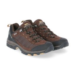 Buty trekkingowe Trespass SCARP - męskie, wodoodporne. Brązowe trekkingi męskie Trespass, przed kostkę, trekkingowe. Za 238.75 zł.