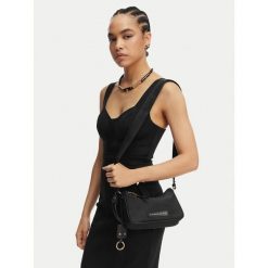 Torebka Elisabetta Franchi. Czarne torebki do ręki damskie Elisabetta Franchi, bez wzorów, klasyczne, bez dodatków. Za 1,109.00 zł.