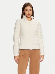 Guess Kurtka puchowa V4YL04 WF3X0 Écru Regular Fit. Kurtki damskie Guess, s, z aplikacjami, z puchu, bez kaptura. Za 509.99 zł.