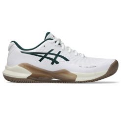 Buty do tenisa męskie Asics Gel Challenger 14. Białe buty sportowe męskie Asics, z materiału, bez zapięcia, tenisowe. Za 509.00 zł.