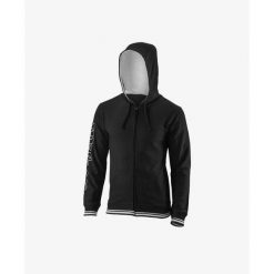 Bluza tenisowa męska Wilson Team II FZ Hoody. Białe bluzy męskie Wilson, m, bez wzorów, z bawełny, z kapturem, tenisowe. Za 229.00 zł.