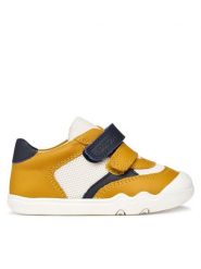 Geox Sneakersy B Steppieup Boy B655WA 08514 C2PF4 Pomarańczowy. Brązowe buty sportowe chłopięce Geox, bez wzorów, ze skóry, bez zapięcia. Za 229.99 zł.