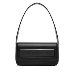 Torebka KARL LAGERFELD. Czarne torebki do ręki damskie KARL LAGERFELD, bez wzorów, klasyczne, bez dodatków. Za 839.99 zł.