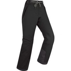 Spodnie snowboardowe damskie Wedze SNB 100. Czarne spodnie materiałowe damskie DREAMSCAPE, na zimę, l, bez wzorów, z materiału, sportowe, narciarskie. Za 299.99 zł.