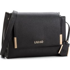 Torebka LIU JO - S Crossbody Isola A68005 E0087 Nero 22222. Czarne listonoszki damskie Liu Jo, ze skóry ekologicznej. W wyprzedaży za 349.00 zł.