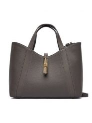 Furla Torebka Goccia Shopper Bag S WB01789 BX3353 KH 4283S Szary. Szare torebki shopper damskie Furla, bez wzorów, ze skóry, bez dodatków. Za 1,369.00 zł.