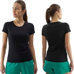4f KOSZULKA DAMSKA BAWEŁNIANA T-SHIRT SPORTOWY 4F F1163. Koszulki sportowe damskie 4f, bez wzorów, z bawełny, bez kołnierzyka, bez ramiączek. Za 24.50 zł.