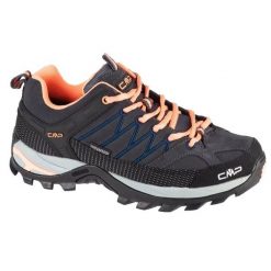 Buty CMP Rigel Low Wp 3Q13246-65UP wielokolorowe. Brązowe obuwie sportowe damskie bez wzorów, z syntetyku. Za 554.27 zł.