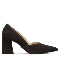 Szpilki HÖGL. Szare szpilki damskie HÖGL, bez wzorów, bez obcasa, bez zapięcia. Za 699.99 zł.