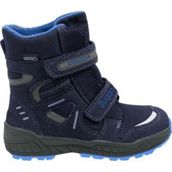 Bugga buty zimowe chłopięce 25 niebieskie. Niebieskie buty zimowe chłopięce Bugga, bez wzorów, bez zapięcia. Za 200.00 zł.