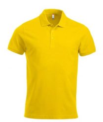 Clique Classic Lincoln S/S koszulka polo bawełniana, nowoczesny krój – lemon. Żółte koszulki polo męskie CLIQUE, s, bez wzorów, z bawełny, klasyczne, bez ramiączek. Za 121.19 zł.