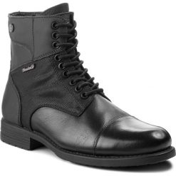 Kozaki KAZAR - Priam 31045-07-N0 Czarny. Czarne kozaki męskie Kazar, z materiału. Za 549.00 zł.