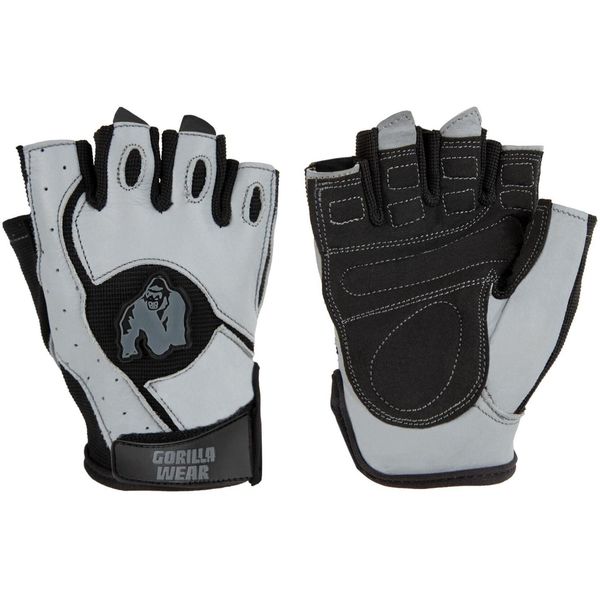 Mitchell Rękawiczki treningowe - Czarny/Szary. Czarne rękawiczki męskie GORILLA WEAR, bez wzorów, sportowe. Za 124.00 zł.