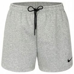 Spodenki Damskie Park 20. Szare szorty sportowe damskie Nike, bez wzorów, sportowe, trekkingowe. Za 171.99 zł.