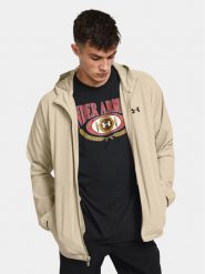 Under Armour Wiatrówka Ua Stretch Woven Windbreaker 1377171-289 Khaki Fitted Fit. Brązowe kurtki męskie Under Armour, l, bez wzorów, z syntetyku, do biegania. Za 459.99 zł.
