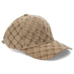 Złota Stylowa Damska Czapka Z Daszkiem Versoli. Żółte czapki i kapelusze damskie Versoli, bez wzorów, z tkaniny, eleganckie. Za 69.99 zł.