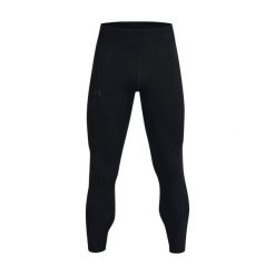 Legginsy Under Armour Qualifier Elite. Czarne legginsy sportowe męskie Under Armour, bez wzorów, do biegania. Za 330.50 zł.