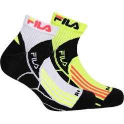 Fila 2-pack skarpety quarter do biegania biało/neon żółte 39–42. Białe skarpety damskie Fila, bez wzorów. Za 139.99 zł.