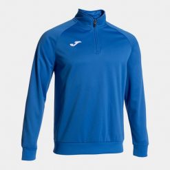 Bluza piłkarska męska Joma Faraon. Niebieskie bluzy męskie Joma, m, bez wzorów, bez kaptura. Za 110.99 zł.