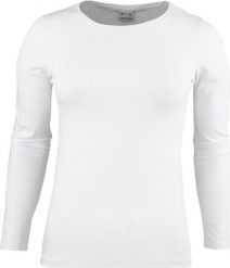 4f Koszulka damska longsleeve 4F F167 biała 4FAW23TLONF167 10S XL. Białe t-shirty damskie 4f, s, bez wzorów, bez kołnierzyka. Za 80.07 zł.