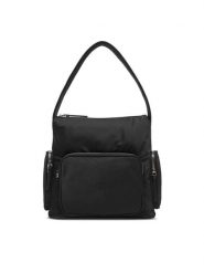 Calvin Klein Torebka LV04F3296G Czarny. Czarne torebki do ręki damskie Calvin Klein, bez wzorów, z materiału, bez dodatków. Za 479.99 zł.