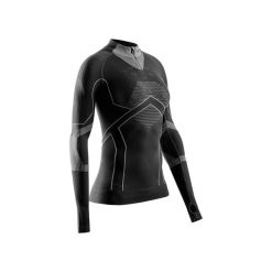Damska bluzka z długim rękawem z zamkiem X-Bionic Energy AccumulatorX-Bionic Ene. Czarne bluzki damskie X Bionic, l, bez wzorów, bez kołnierzyka, bez ramiączek. Za 706.95 zł.