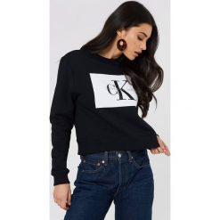 Calvin Klein Bluza Hebe True Icon - Black. Bluzy damskie marki Calvin Klein. Za 404.95 zł.