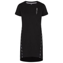 Sukienka sportowa Ewelina – krótka, bawełna-elastan, 2 kieszenie. Czarne sukienki damskie WOMEN'S HEALTH, na jesień, s, bez wzorów, z bawełny, sportowe, bez kołnierzyka, bez ramiączek, mini, sportowe. Za 98.78 zł.