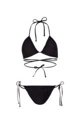 Strój kąpielowy dwuczęściowy damski O'Neill Kat Becca Wow Bikini. Czarne bikini damskie O'Neill, na lato, l, bez wzorów. Za 149.99 zł.