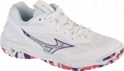 Mizuno Wave Stealth 6 X1GB243020 białe 38,5. Białe obuwie sportowe damskie Mizuno, bez wzorów, mizuno wave. Za 497.99 zł.
