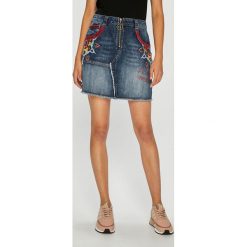Desigual - Spódnica. Szare spódnice damskie Desigual. Za 349.90 zł.