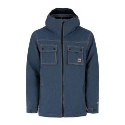 Kurtka narciarska Protest Rail. Niebieskie kurtki snowboardowe męskie Protest, m, bez wzorów, bez kaptura, narciarskie. Za 812.00 zł.