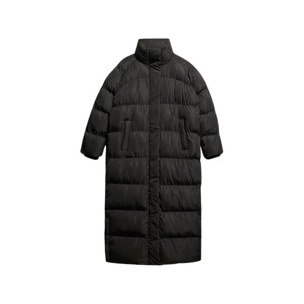 Długa pikowana kurtka Maxi od SUPERDRY. Czarne kurtki damskie Superdry., s, bez wzorów, bez kaptura. Za 690.50 zł.