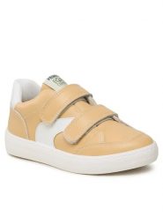 Primigi Sneakersy 3919055 S Écru. Buty sportowe dziewczęce Primigi, bez wzorów, ze skóry, bez zapięcia. Za 209.99 zł.