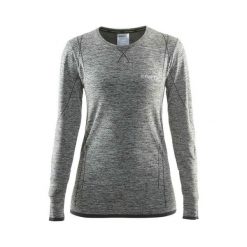 Craft Koszulka Damska Active Comfort Ls Czarna L. Czarne koszulki sportowe damskie marki Craft, z długim rękawem. W wyprzedaży za 129.00 zł.
